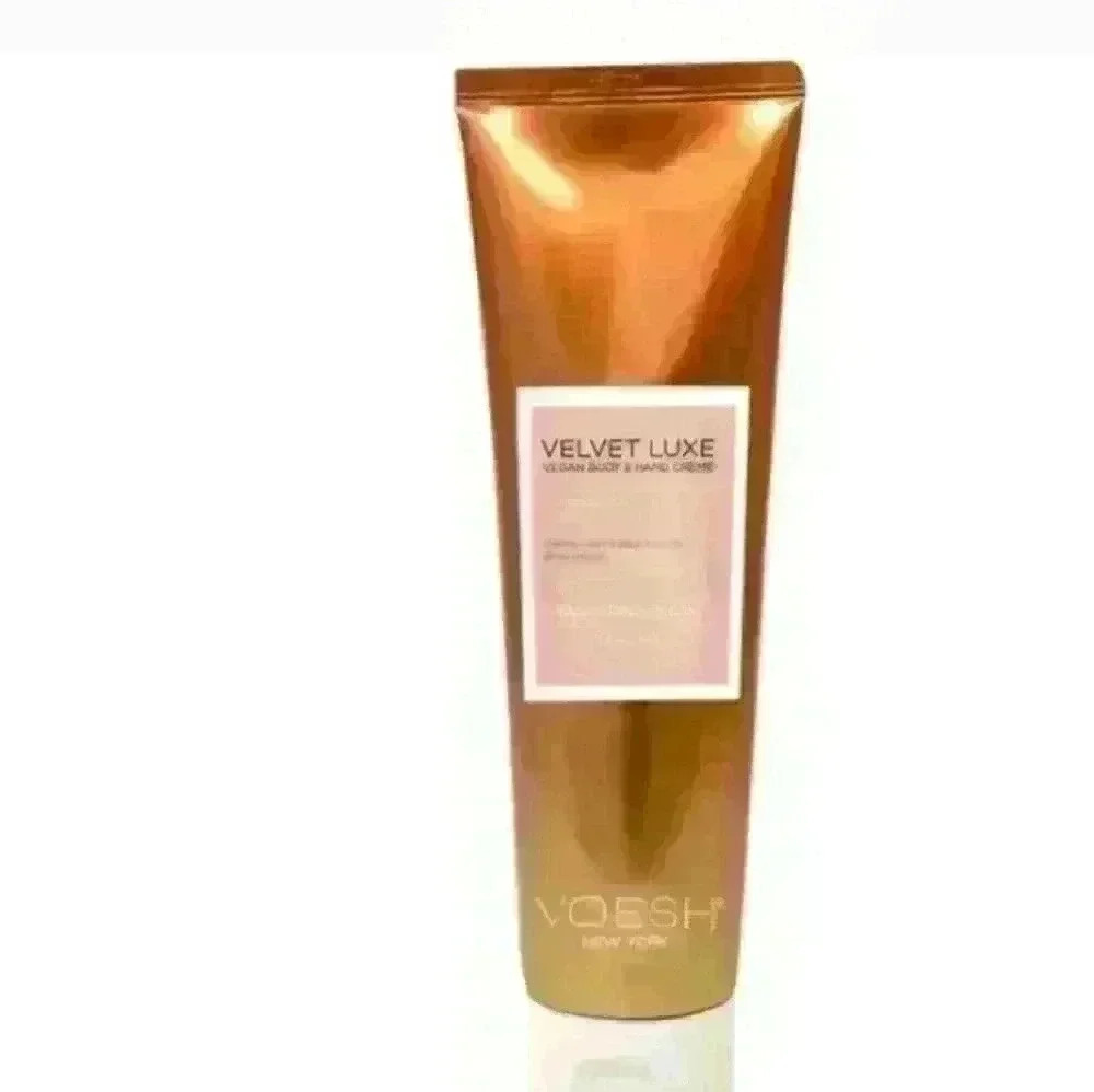 NEW! Voesh Velvet Luxe Vegan Body & Hand Cream Lotion Tangerine Glow 8.5 oz